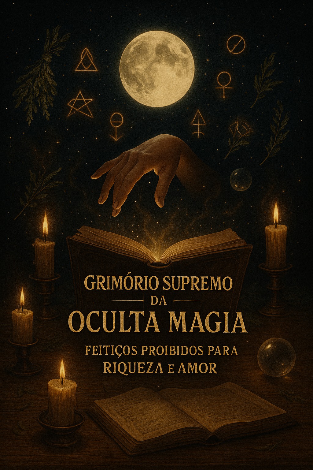 Grimório Supremo: Feitiços Proibidos para Riqueza e Amor